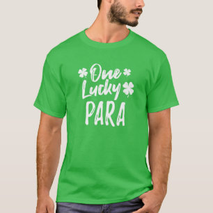 Camiseta One Lucky Para St. Patrick's Day Matching Pajamas