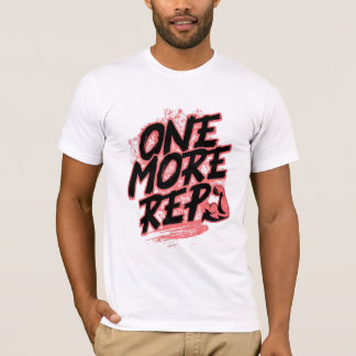 Camiseta One More Reps Gym Motivation Tee