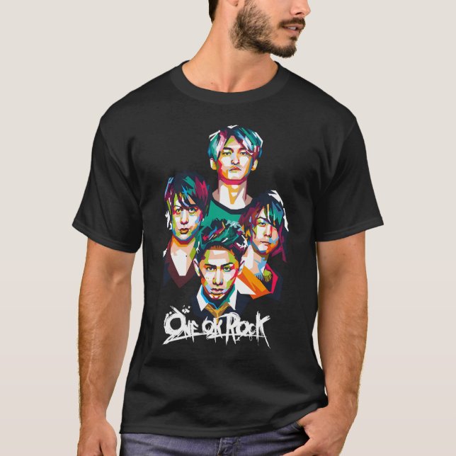 Camiseta One Ok Rock Pop Art (Anverso)