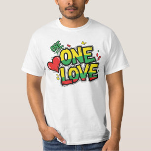 Camiseta One One One Love