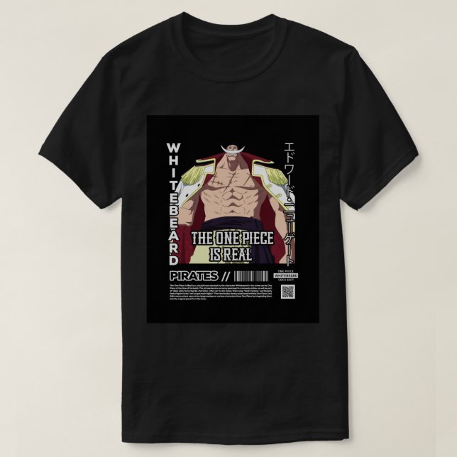 Camiseta One Piece es el verdadero estilo de la ropa de cal (Diseño del anverso)