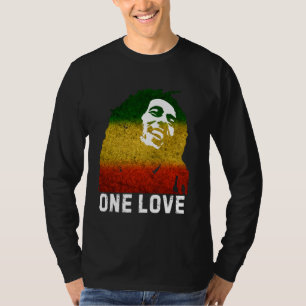 Camiseta One Reggae Love Reggae Music Rastafarian Jamaica R