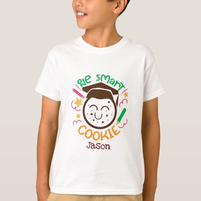 Camiseta One Smart Cookie - Escuela (Anverso)