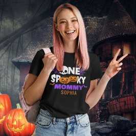 Camiseta One Spooky Mommy, Fun Halloween Family