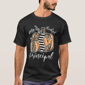 Camiseta One Thankful Assistant Principal Thanksgiving Day 
