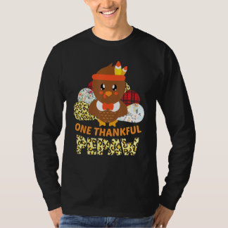 Camiseta One Thankful Pepaw Turkey Blessed Pepaw Thanksgivi