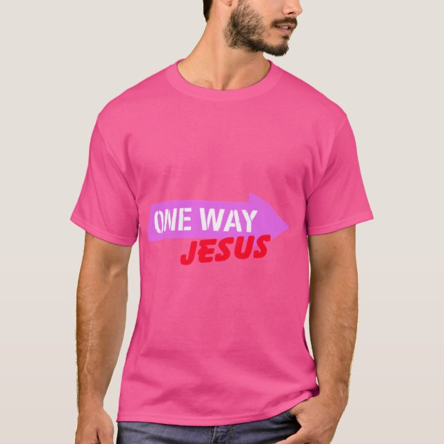 Camiseta One Way Jesus (Anverso)