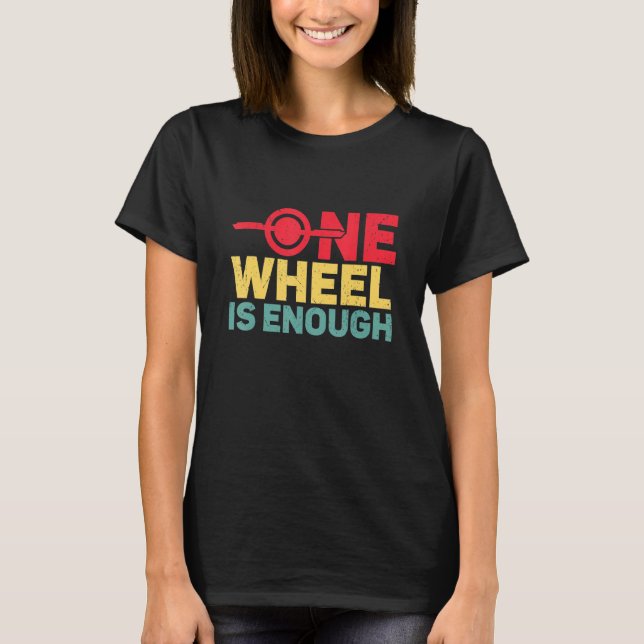 Camiseta One Wheel Electric Skateboard Float Owner Skateboa (Anverso)