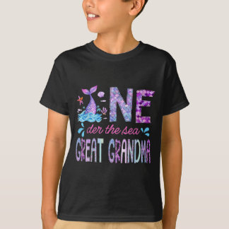 Camiseta Oneder Bajo El Mar Tata Abuela Cumpleaños 1