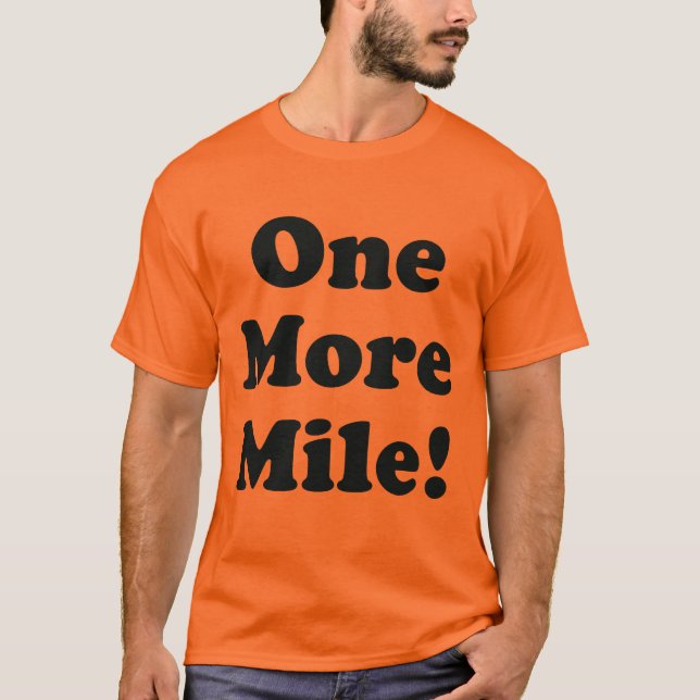Camiseta OneMoreMile (Anverso)