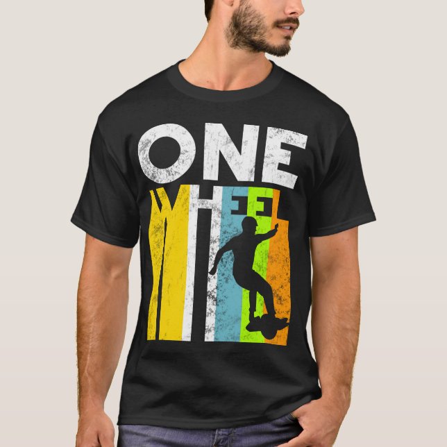 Camiseta onewheel tee vintage design (Anverso)