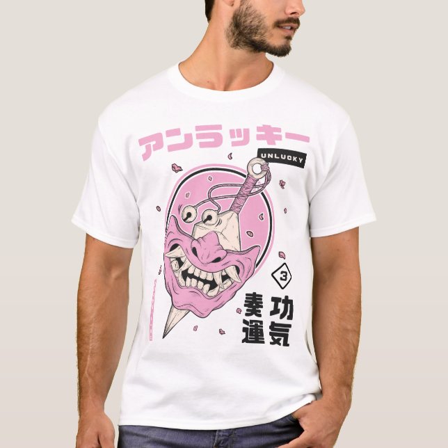 Camiseta Oni desafortunado (Anverso)