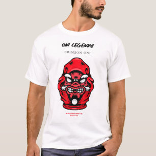 Camiseta Oni Legends – Crimson Oni   Archivo BurnCorpo