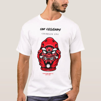 Camiseta Oni Legends – Crimson Oni | BurnCorpo Archive