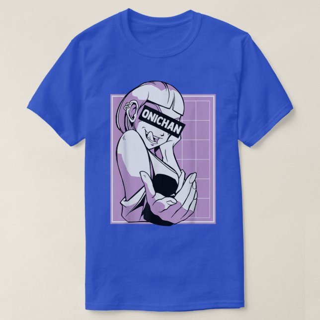 Camiseta Onichan - Cute Kawaii Anime Chica - Manga japonesa (Diseño del anverso)