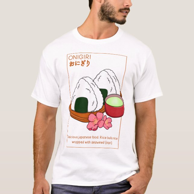 Camiseta Onigiri japonés (Anverso)