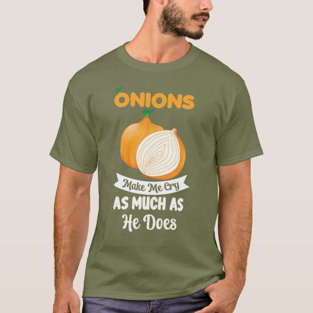 Camiseta Onion Cry (Anverso)