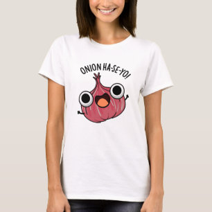 Camiseta Onion Ha-se-yo Funny Pun Coreano