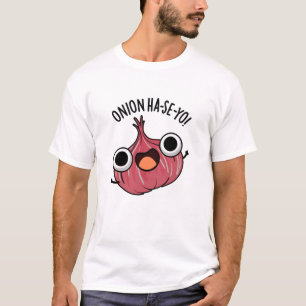 Camiseta Onion Ha-se-yo Funny Pun Coreano