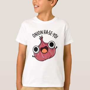 Camiseta Onion Ha-se-yo Funny Pun Coreano