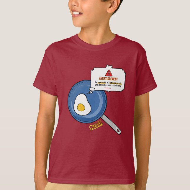 Camiseta ¡ONIVA! Oeuf (Anverso)