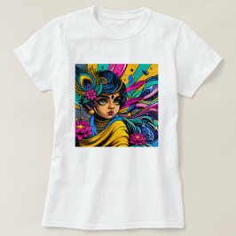 Camiseta Onkar bañado con pétalos | fozos
