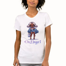 "OnLaye1" Bella+Canvas de mujeres Slim Fit T-Shirt