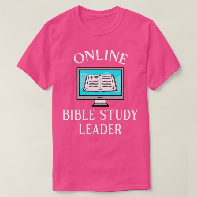 Camiseta Online Bible Study Leader (Diseño del anverso)