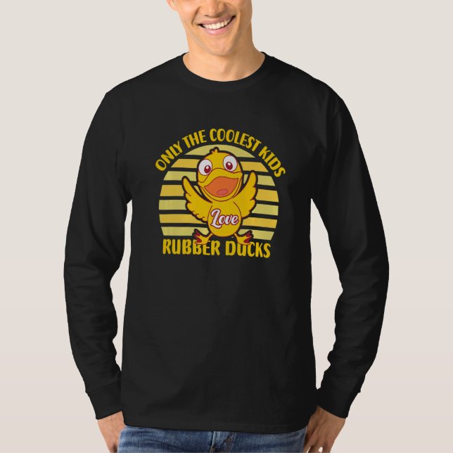 Camiseta Only The Coolest Kids Love Rubber Ducks  32 (Anverso)