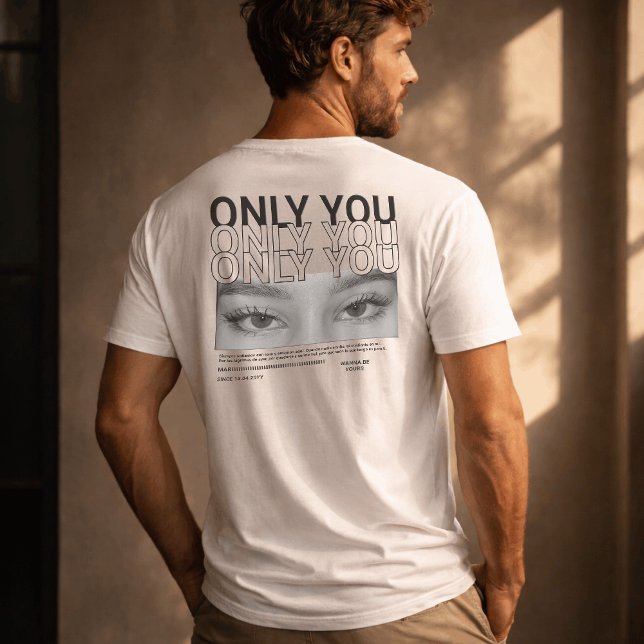 Camiseta Only You Eyes Personalized Couple Valentine Cute (Subido por el creador)