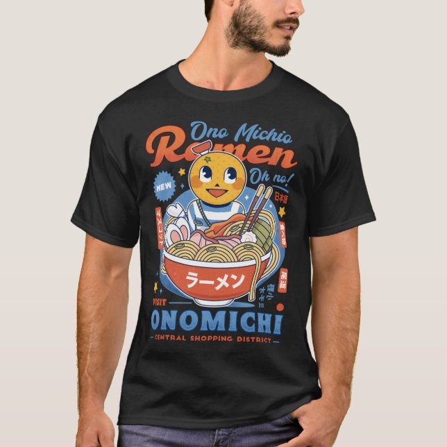 Camiseta Ono Michio Ramen (Anverso)