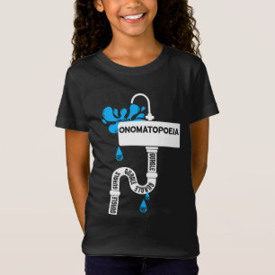 Camiseta Onomatopoyía, escritura creativa o poesía