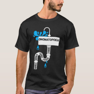 Camiseta Onomatopoyía, escritura creativa o poesía