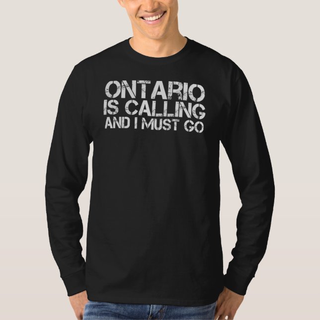 Camiseta Ontario Ca California Funny City Triots Home Roots (Anverso)