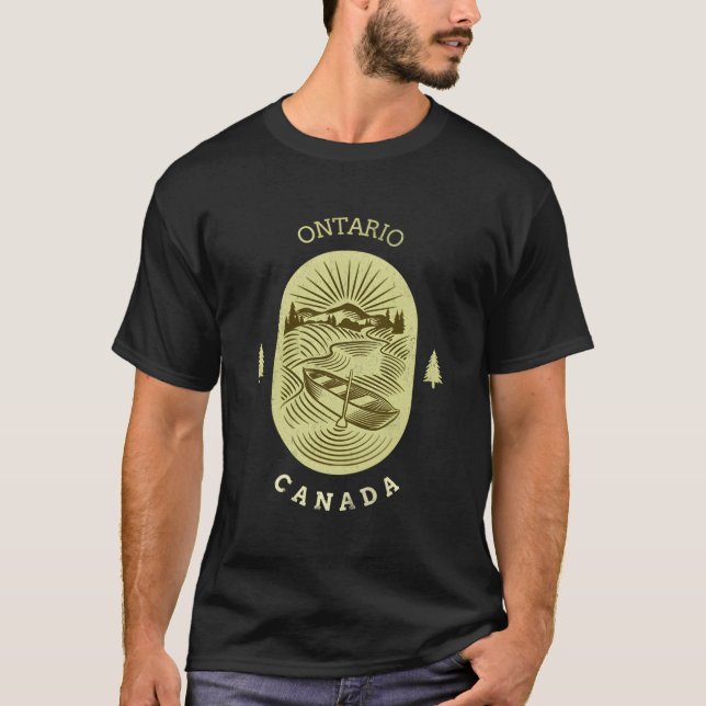 Camiseta Ontario Canadá (Anverso)
