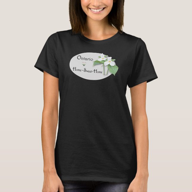 Camiseta Ontario - Hogar dulce (Anverso)