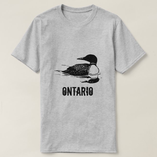 Camiseta Ontario Loon (Diseño del anverso)