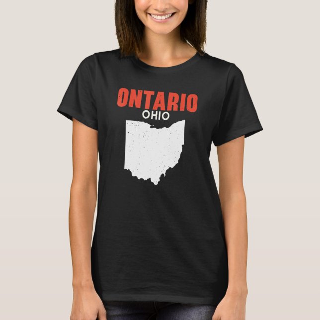 Camiseta Ontario Ohio USA State America Travel Ohioan (Anverso)