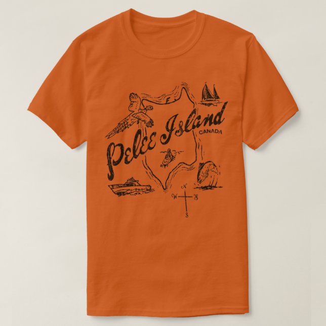 Camiseta Ontario Pelee Island 1868 (Diseño del anverso)
