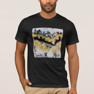 Camiseta Onyx de encaje plateado