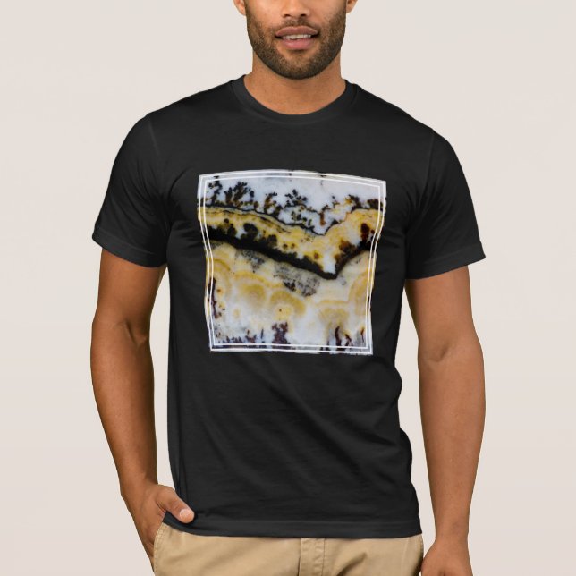 Camiseta Onyx de encaje plateado (Anverso)