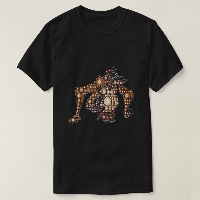 Camiseta Oobee doo quiero ser como tú - King Louie .png (Diseño del anverso)