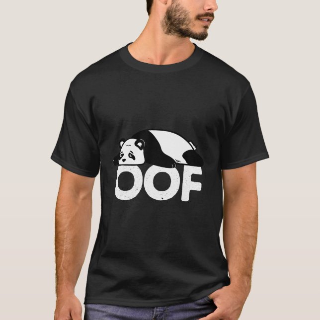 Camiseta Oof For Panda Gamer (Anverso)
