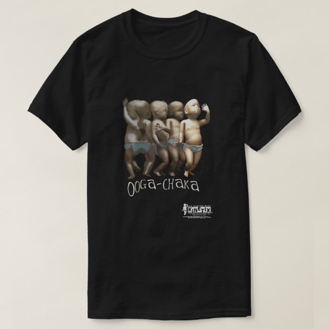 Camiseta Ooga Chaka baila bebé (Diseño del anverso)
