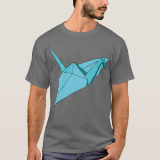 Camiseta Ooh A Crane In Blue
