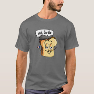 Camiseta Ooh La La Cute Pan Tostada Divertido Amor Francés