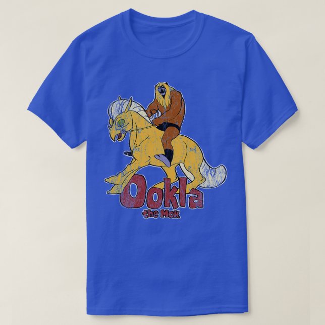 Camiseta Ookla El Mok angustiado (Diseño del anverso)