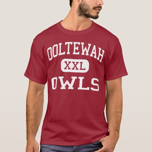 Camiseta Ooltewah - búhos - High School secundaria - (Anverso)