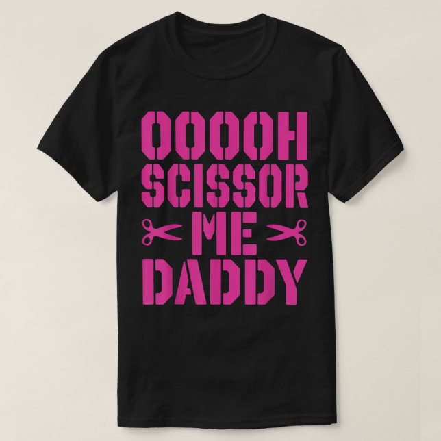 Camiseta Ooooh scissor me papi (Diseño del anverso)