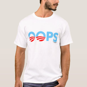 Camiseta Oops error de Obama